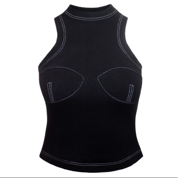 ORSEUND IRIS RACERBACK SPORT TANK BLACK - Picture 4 of 8